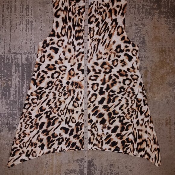 Chico's Cheetah Tank, Women's 0 - Picture 2 of 12